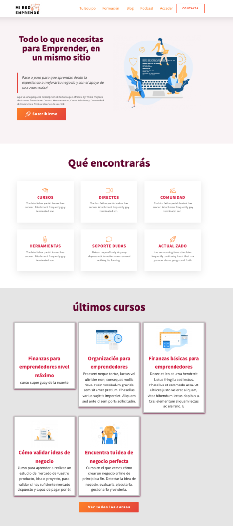 Academia emprendedores online