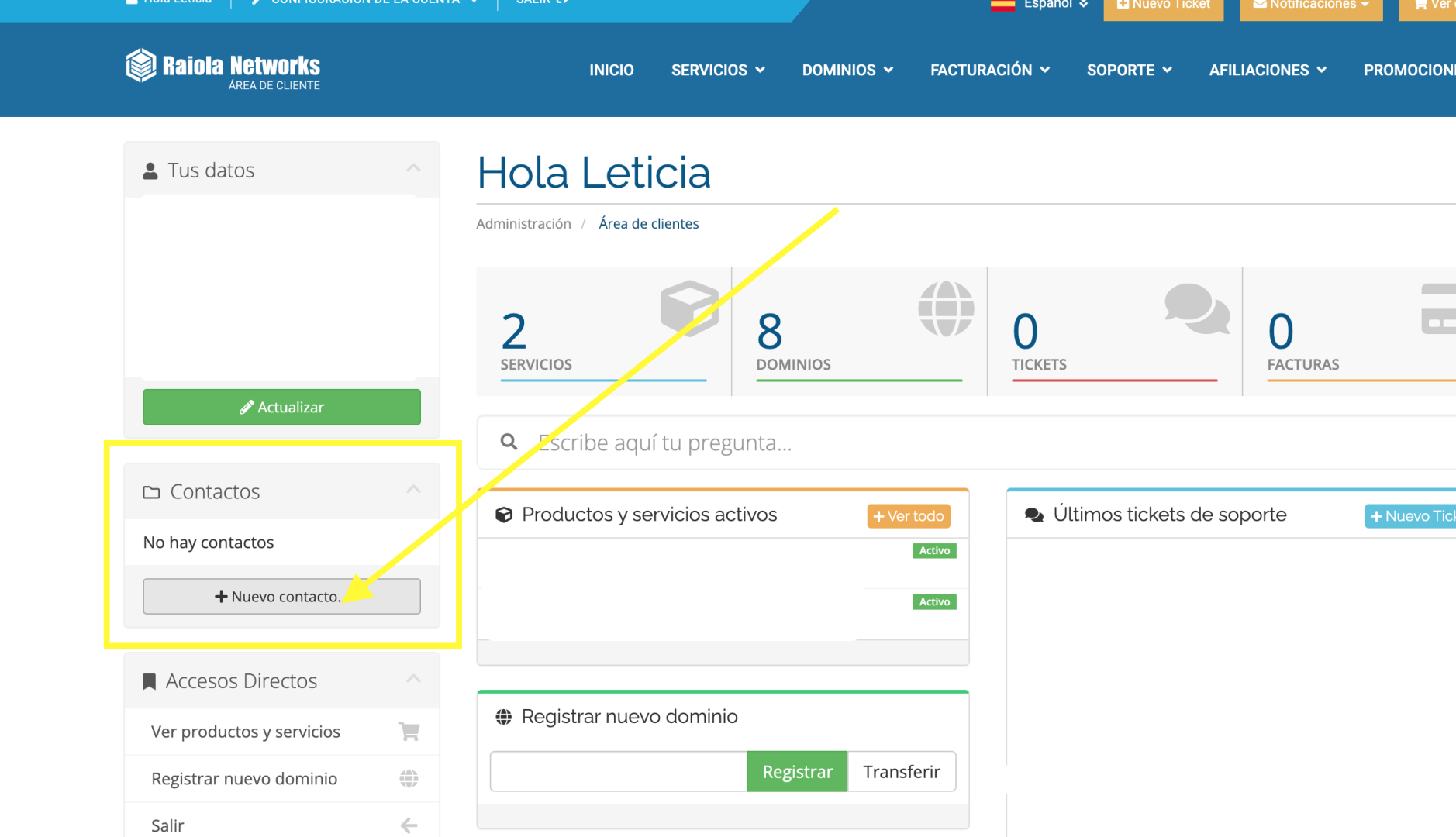 Cómo dar acceso a otra persona a tu hosting de Raiola | Academias online profesionales con WordPress | Leticia R Cómo dar acceso a otra persona a tu hosting de Raiola