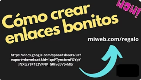 Cómo crear enlaces bonitos para tu web