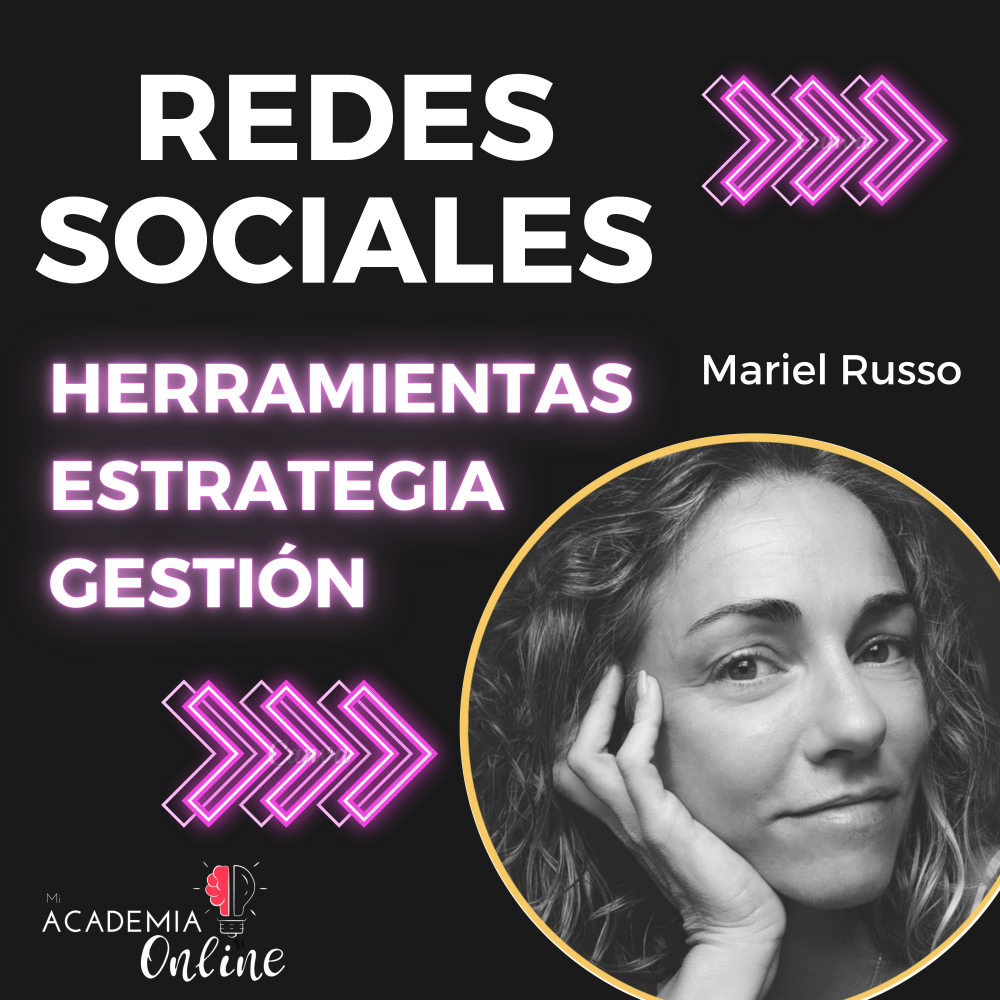 Entrevista podcast "mi academia online" a Mariel Russo sobre redes sociales